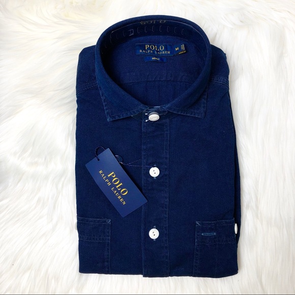 🌟 NWT Polo Ralph Lauren Button Down Shirt - Picture 4 of 8